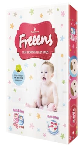 Freeens disposable baby diapers